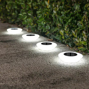 Rust-Proof Solar Outdoor Lights – Weather-Resistant Solar Garden Lights for Patios and Pathways – Set of 4, 8-10 Hours Illumination 1