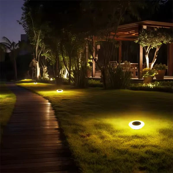 Rust-Proof Solar Outdoor Lights – Weather-Resistant Solar Garden Lights for Patios and Pathways – Set of 4, 8-10 Hours Illumination 6