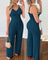 SADIE | Shirred Two-Piece Jumpsuit Set 4