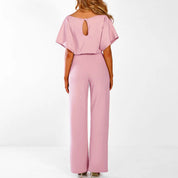 SASCHA | Elegant jumpsuit with belt for women 3