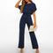 SASCHA | Elegant jumpsuit with belt for women 6