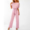 SASCHA | Elegant jumpsuit with belt for women 7