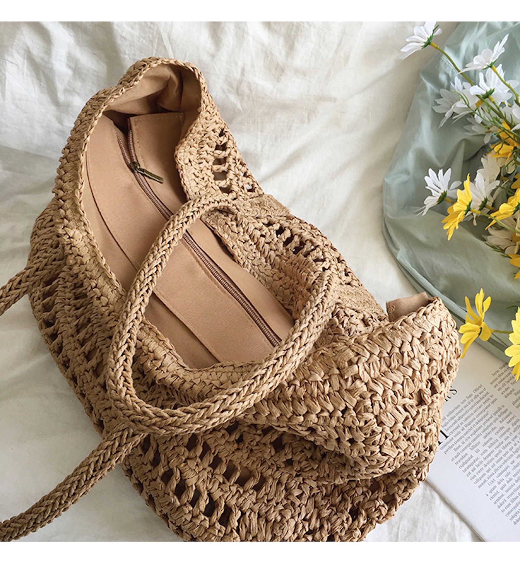 STELLA | Stylish Woven Beach Bag 5