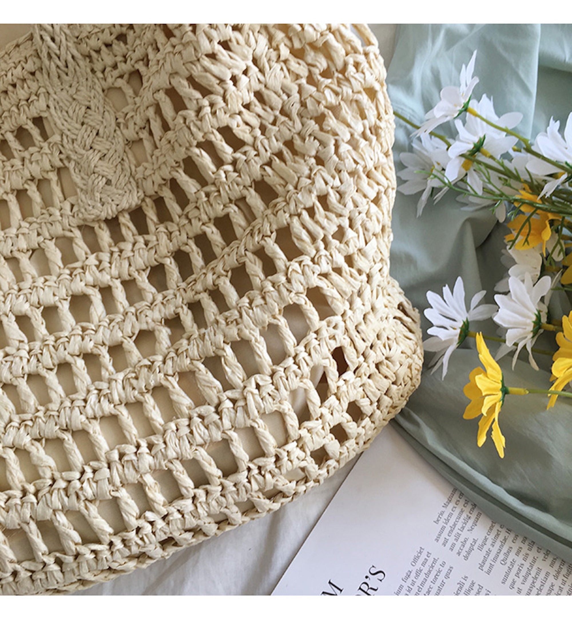 STELLA | Stylish Woven Beach Bag 7