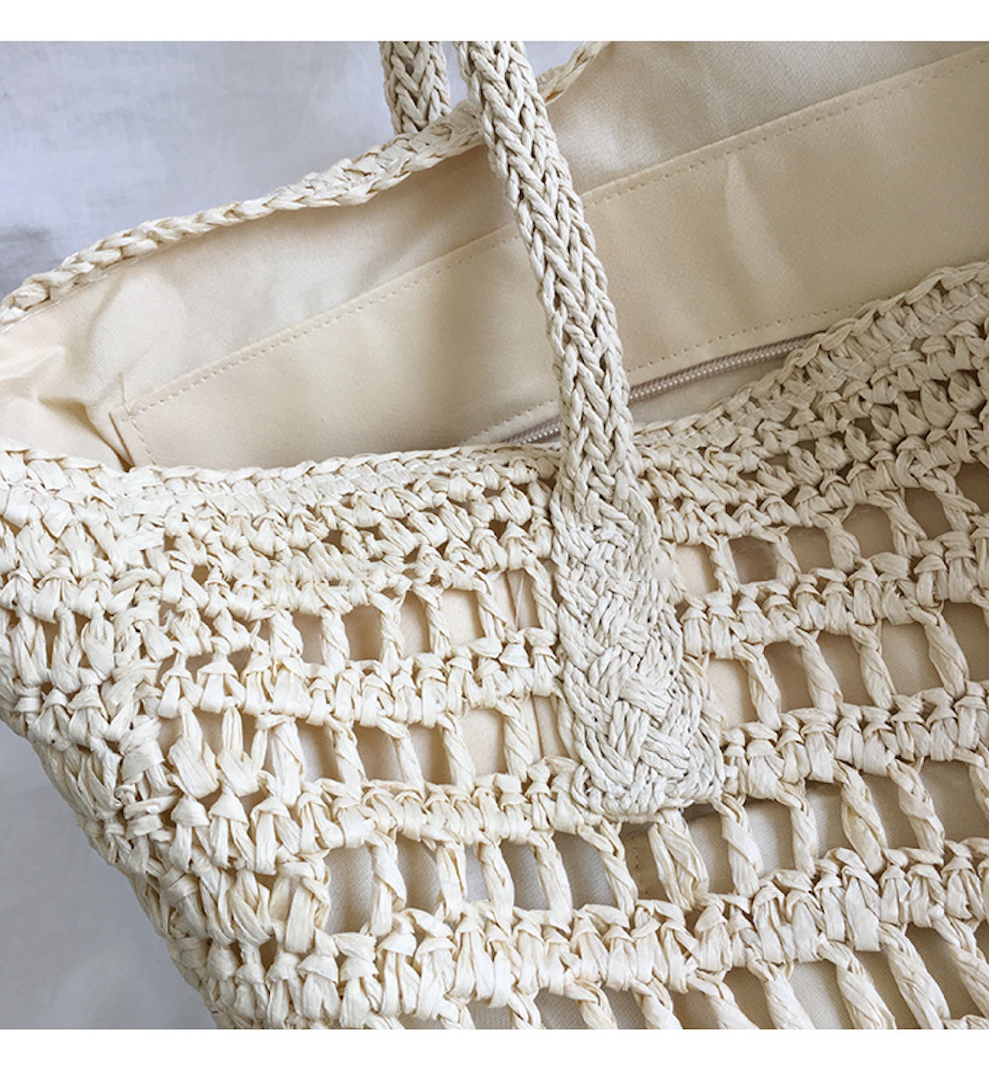 STELLA | Stylish Woven Beach Bag 8