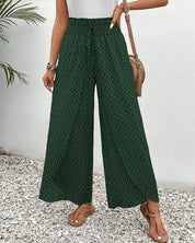 SUZY | Women's Pants with Geometric Print 8