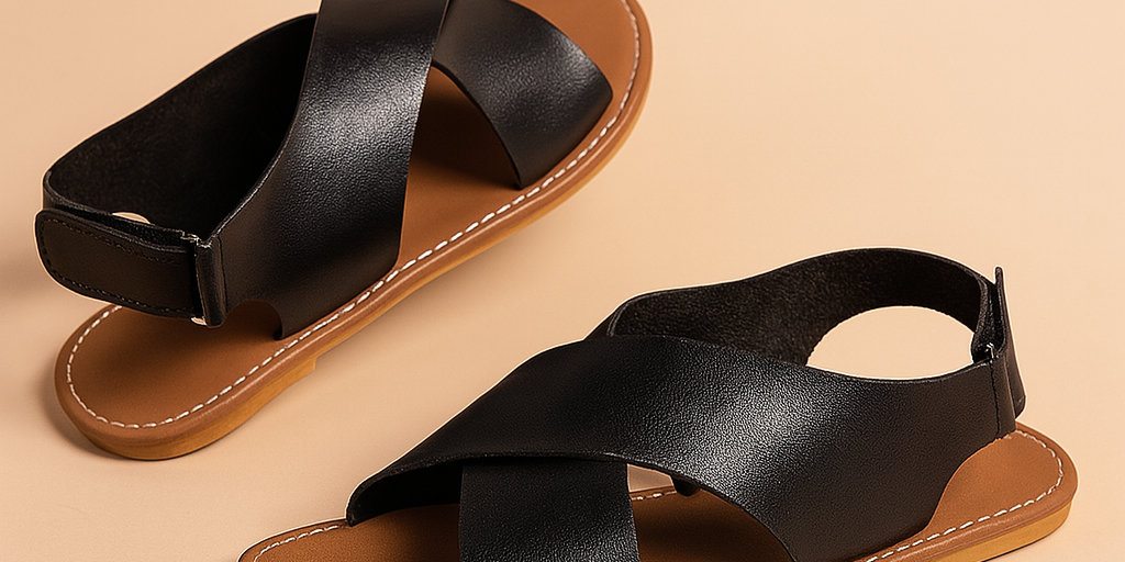 Savannah | Classic Cross Strap Sandals 0