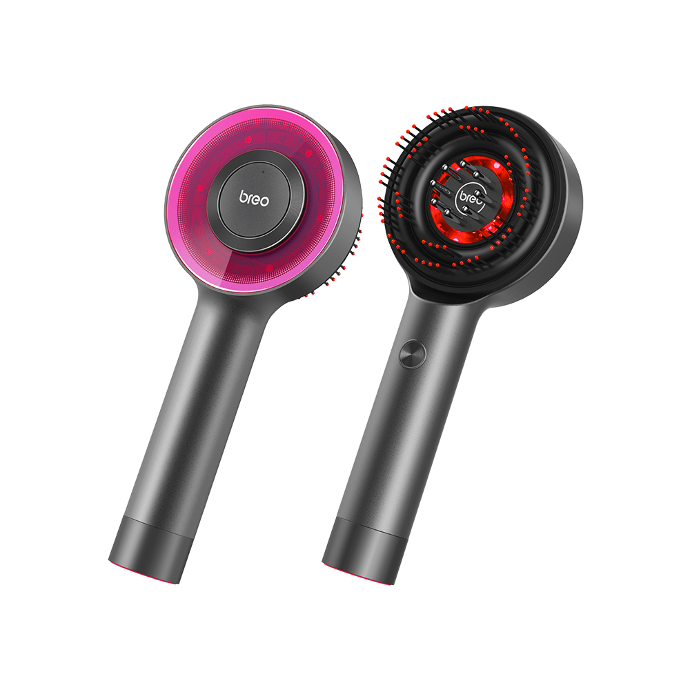 Scalp - Relaxation of the scalp massage brush 0