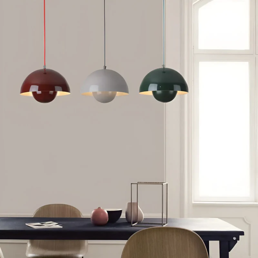 Scandinavian LED pendant light - NordicBlossom 1