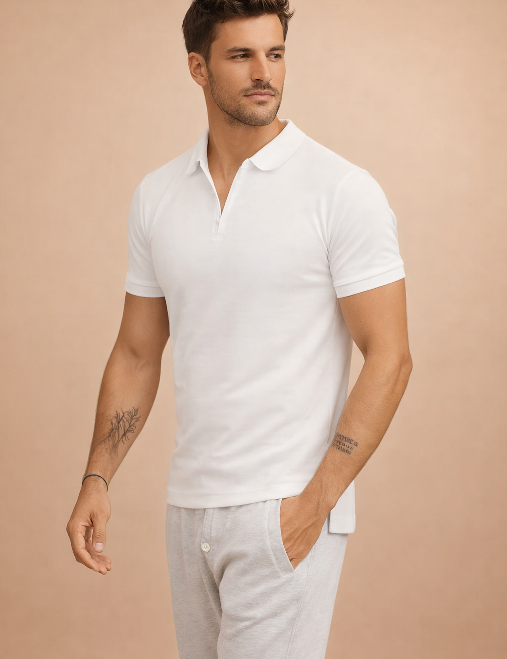Scott | Modern Zip Polo Shirt 0