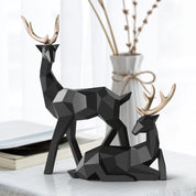Sculpture of deer figures 1