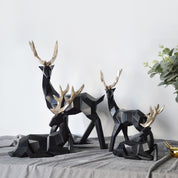 Sculpture of deer figures 2