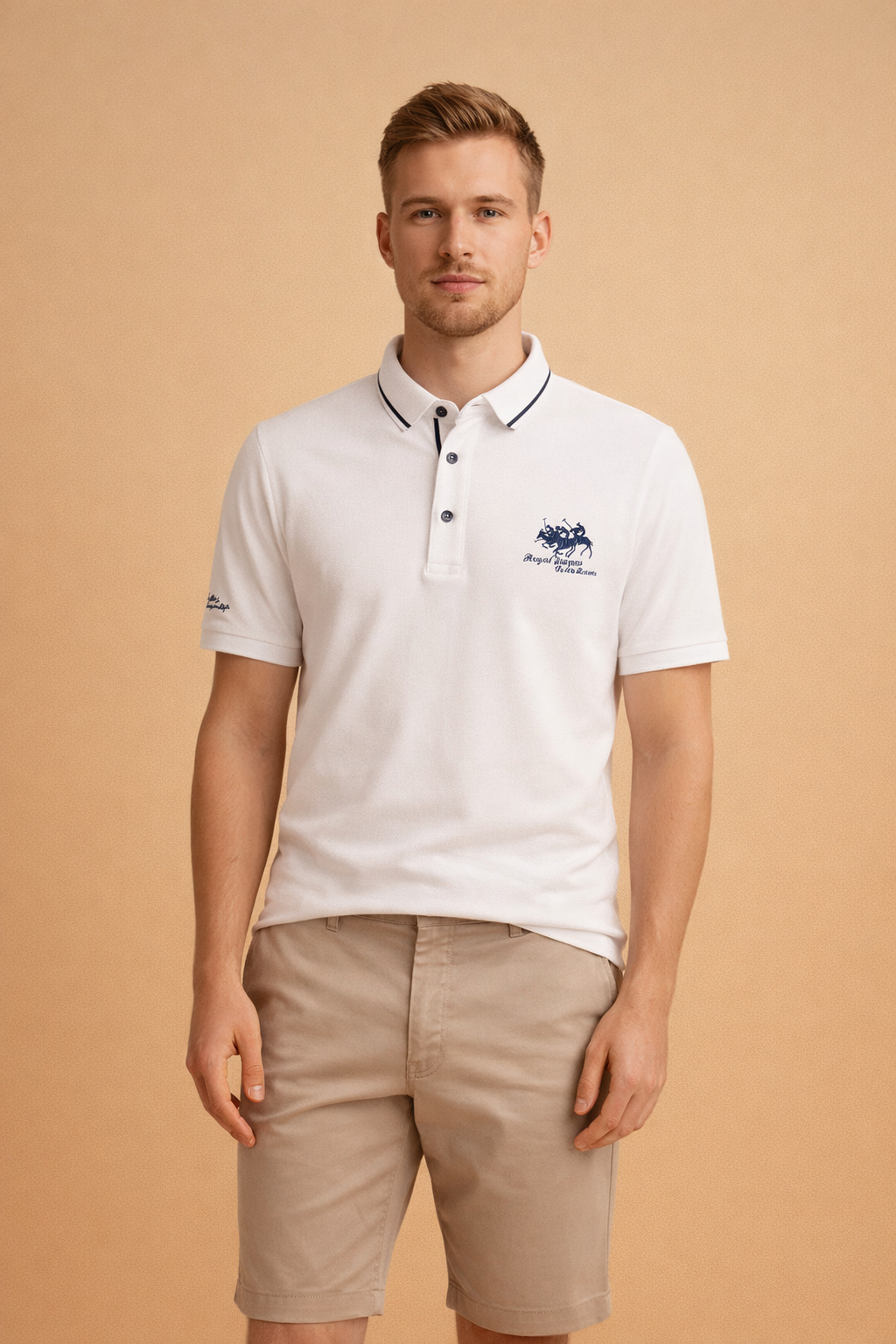 Sebastian | Elegant men's polo shirt with a classic character 0