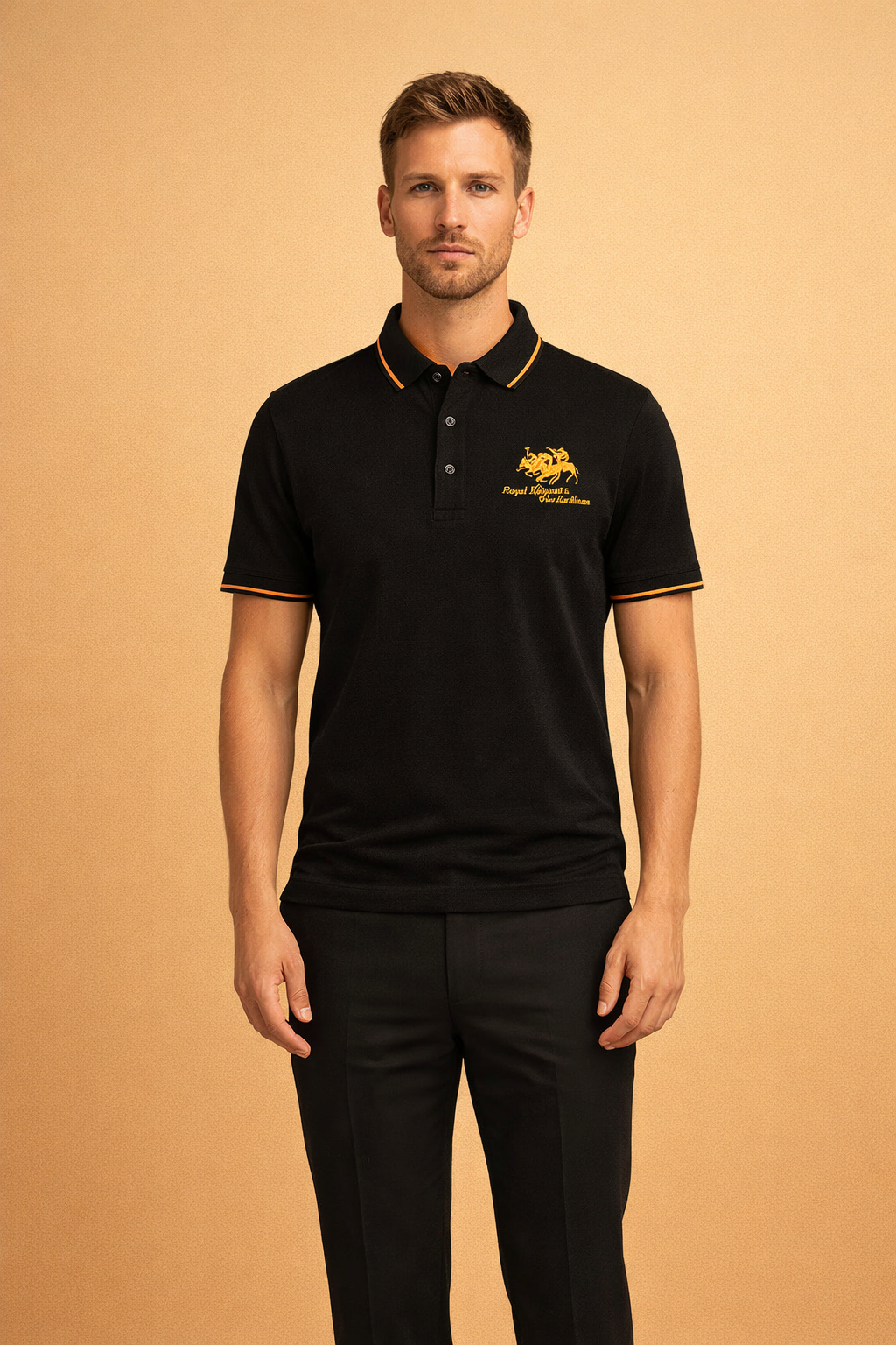 Sebastian | Elegant men's polo shirt with a classic character 2