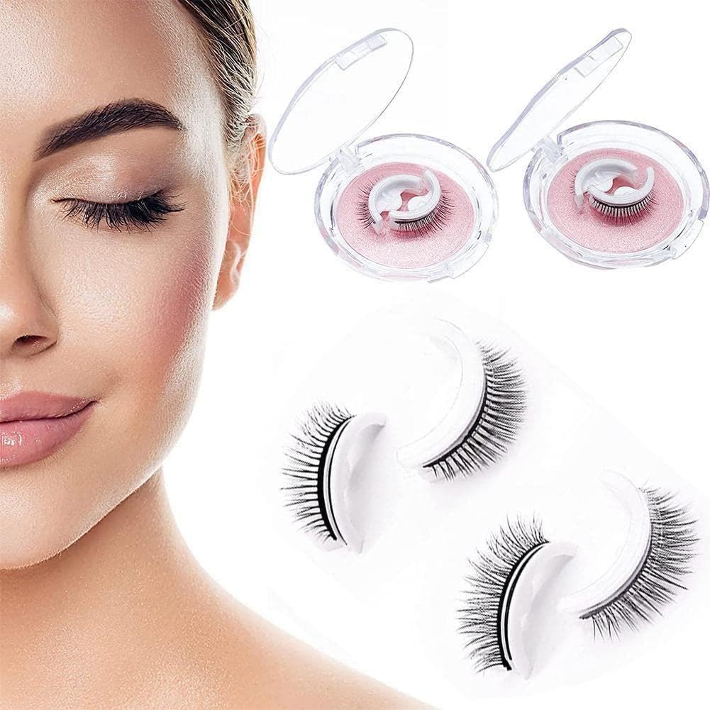 Self-adhesive, reusable, allergy-friendly eyelashes 1