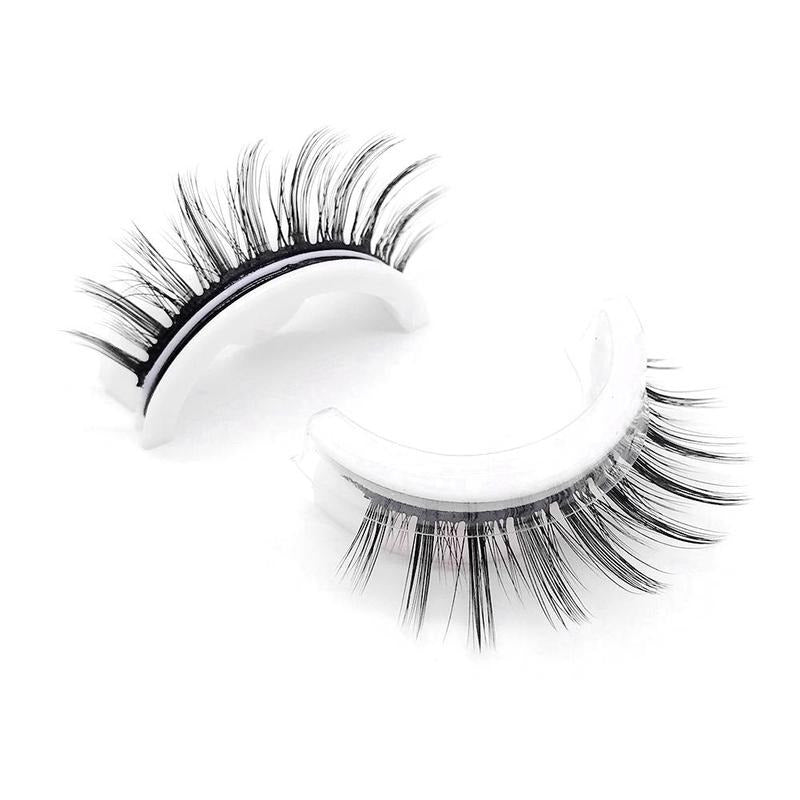 Self-adhesive, reusable, allergy-friendly eyelashes 4