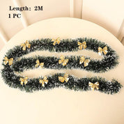 Set of 12 Christmas baubles shaped like a bow 3