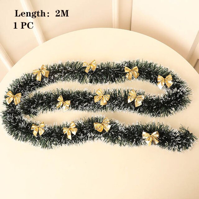 Set of 12 Christmas baubles shaped like a bow 3