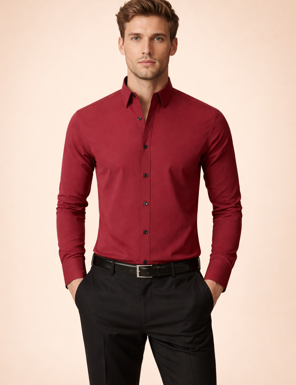 Shane | Classic Stand-Up Collar Shirt 5