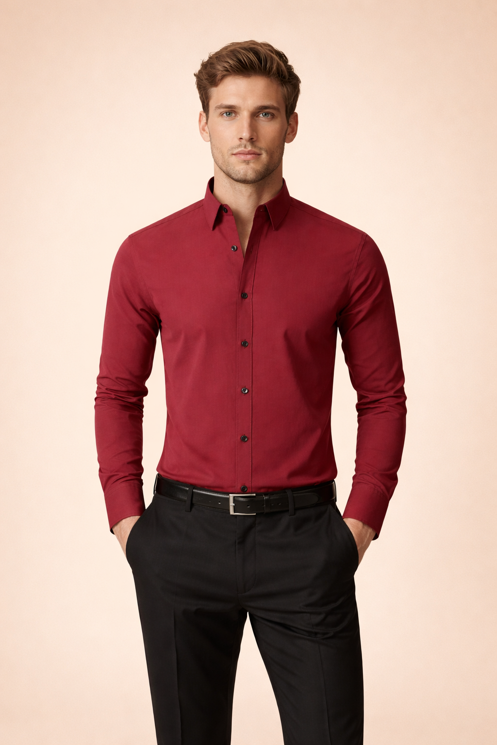 Shane | Classic Stand-Up Collar Shirt 5