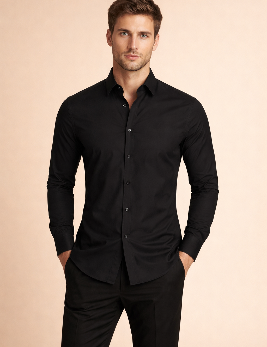 Shane | Classic Stand-Up Collar Shirt 7