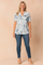 Siena | Casual short-sleeved shirt blouse 0
