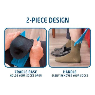 Simple, easy compression sock aid kit 1