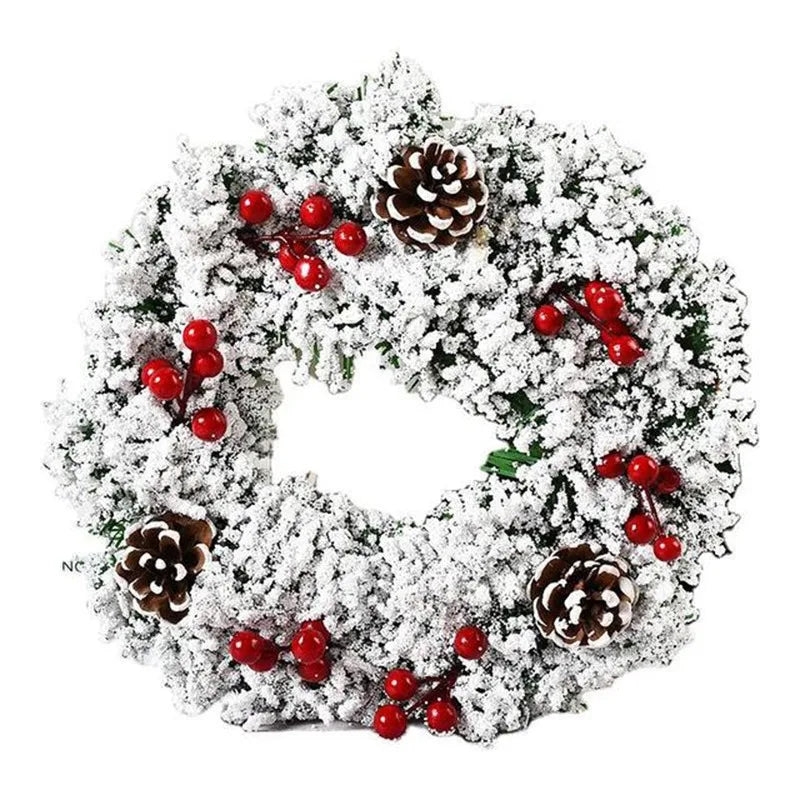 SimulationWonder | Christmas wreath with pendant and realistic design 1
