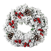 SimulationWonder | Christmas wreath with pendant and realistic design 1