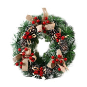 SimulationWonder | Christmas wreath with pendant and realistic design 3