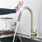 Smart Touch Kitchen Faucet with Pull-Out Nozzle – Brushed Nickel Kitchen Mixer Tap for Easy Water Control 1