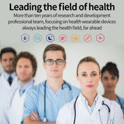 Smartwatch for seniors, blood pressure, blood sugar, and health management 4