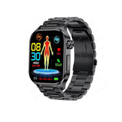 Smartwatch for seniors, blood pressure, blood sugar, and health management 9