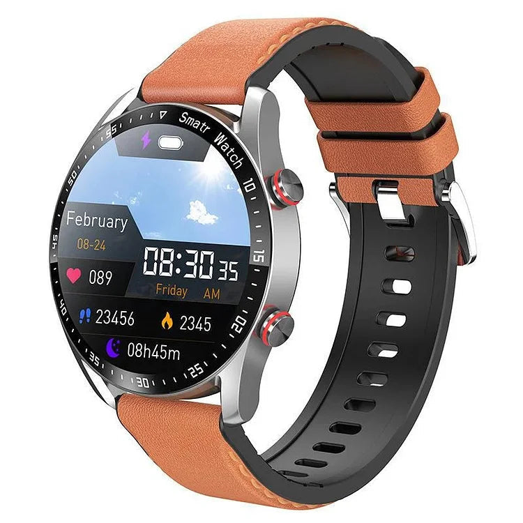 Smartwatch with Non-Invasive Blood Sugar Monitoring and Heart Rate Tracking – Waterproof Fitness Tracker with Bluetooth Call Function 3
