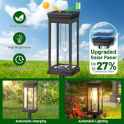 Solar Pathway Lights – Eco-Friendly Outdoor Lighting with Dusk-to-Dawn Operation, Waterproof Garden Path Lights, 4-Pack 2