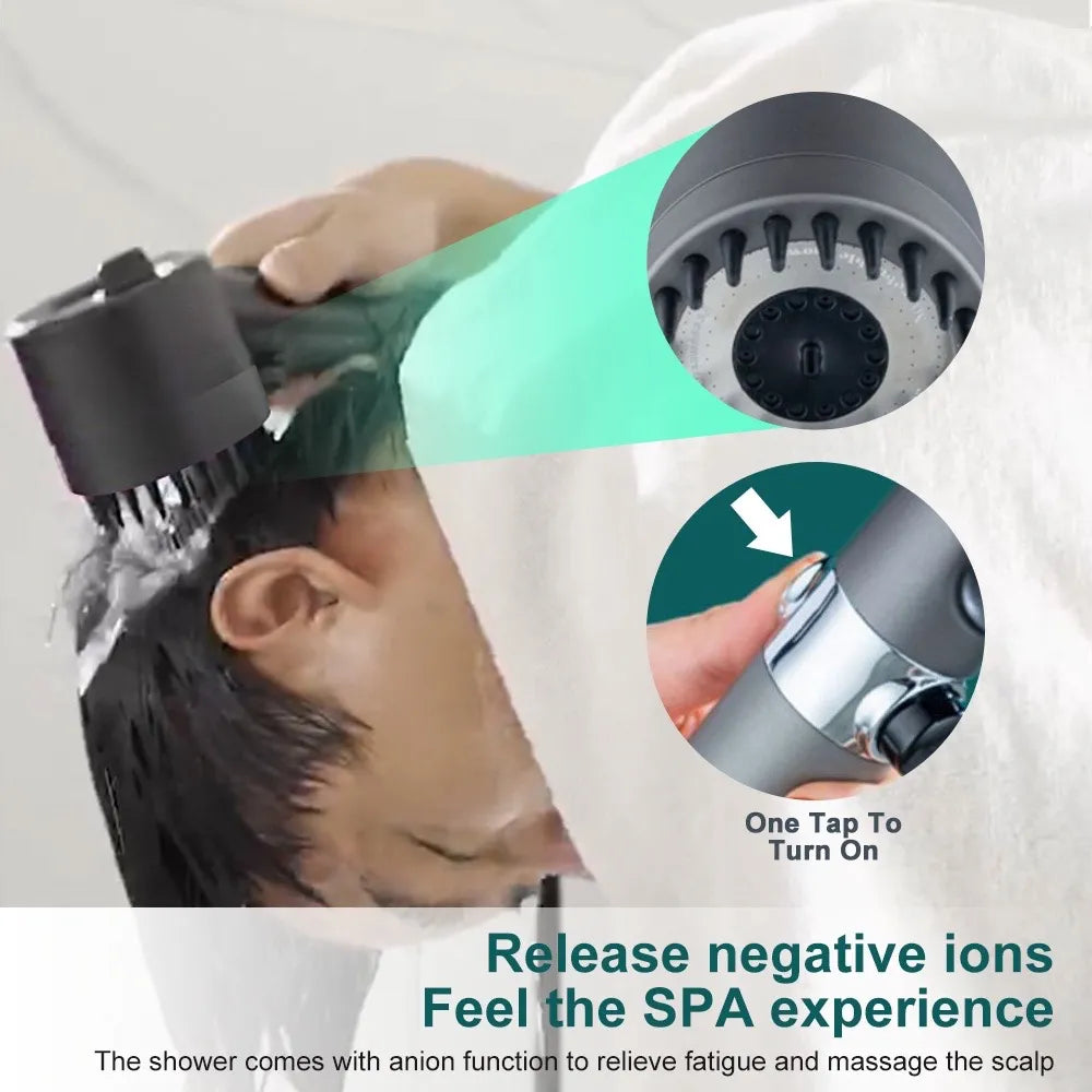 Spaboost shower head - increased pressure for spa experiences 5