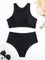 Sporty high-fairing bikini with racerback top 9
