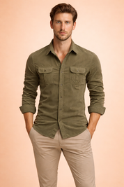 Steve | Stylish Men's Shirt with Pockets 3