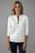 Stylish Women's Cable Knit Jumper with Zip Neck for Casual Elegance 5