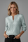 Stylish Women's Cable Knit Jumper with Zip Neck for Casual Elegance 6