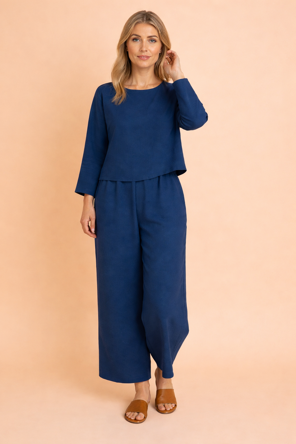 Lily | Airy two pieced set Linen