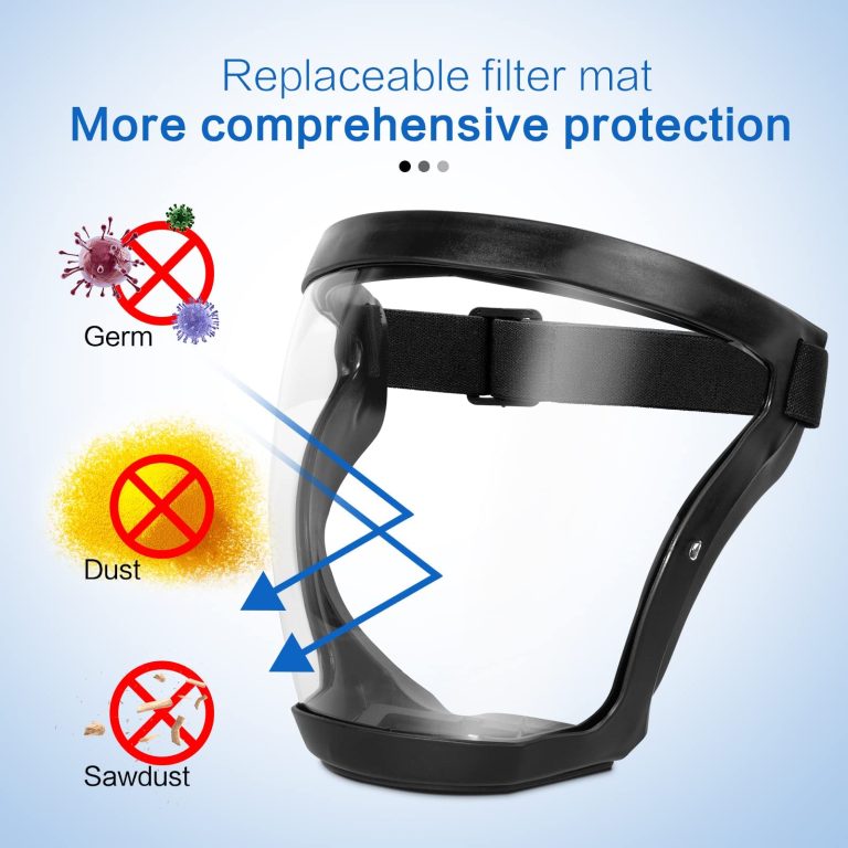 Super protective anti-fog face shield 4