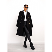 Suraliama | Women's Long Winter Trench Coat | Warm 1