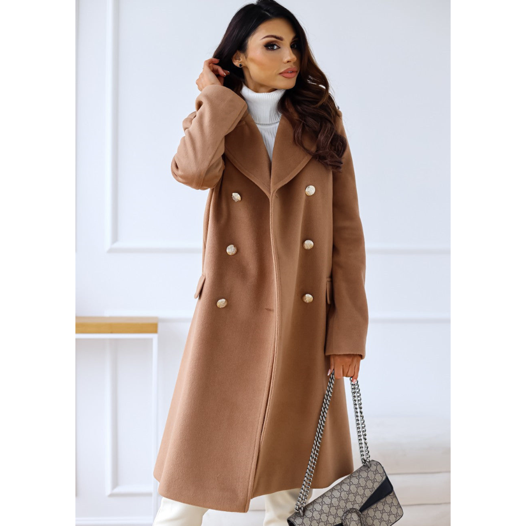 Suraliama | Women's Long Winter Trench Coat | Warm 2