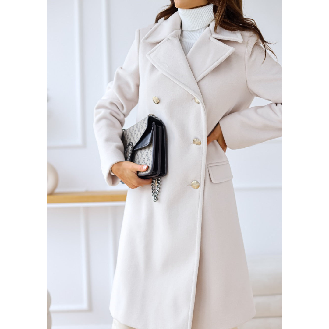 Suraliama | Women's Long Winter Trench Coat | Warm 3