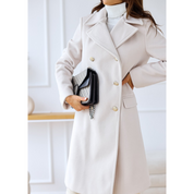 Suraliama | Women's Long Winter Trench Coat | Warm 3