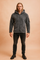 Szymon | Men's casual jacket with a hood and zipper 3