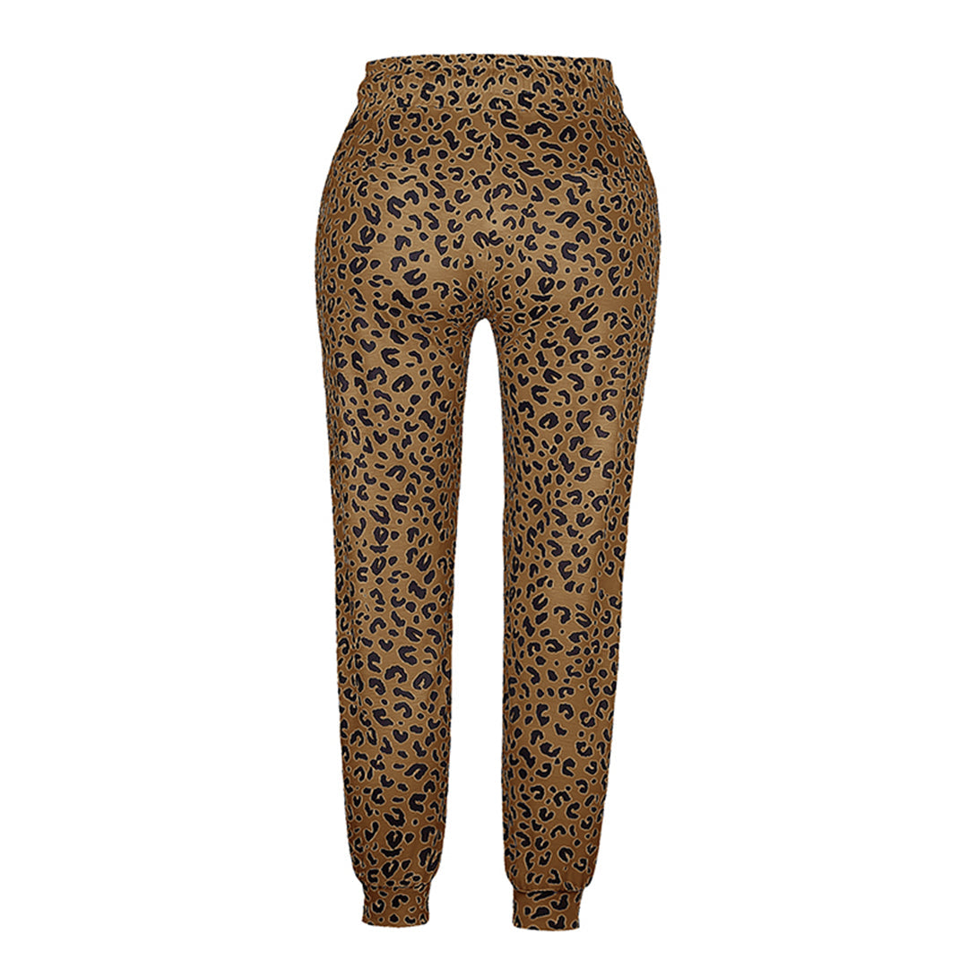 Talia | Comfy Leopard Print Trouser 1