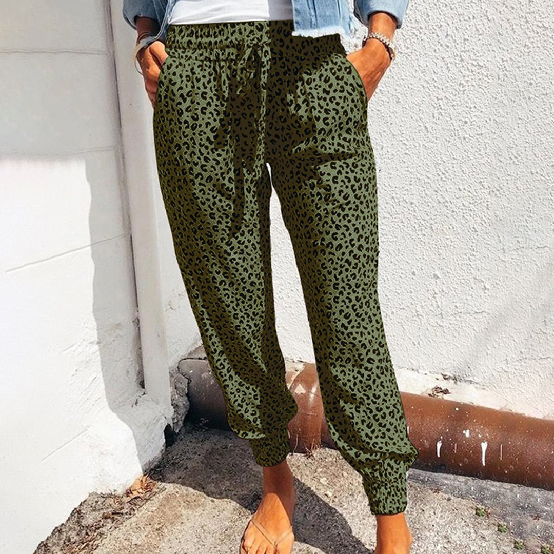 Talia | Comfy Leopard Print Trouser 10