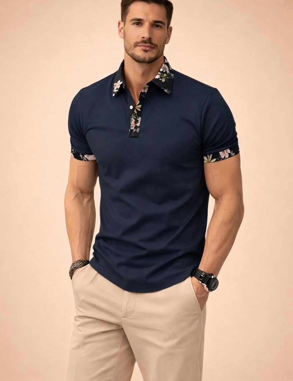 Tanner | Stylish Polo Shirt with Contrast Collar 2